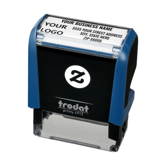 Persoonlijk adres Naam Logo Professionele stempel (Product)