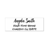 Persoonlijk adres  zelfinktende stempel (Design)