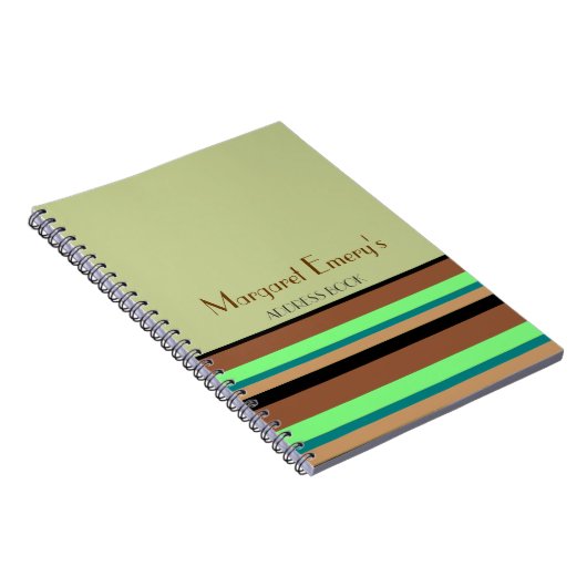 Persoonlijk adresboek (of journaal of lijst) notitieboek (Rechterzijde)