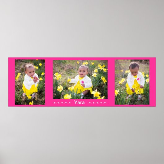 Persoonlijk Afbeelding Poster - Yara (Voorkant)