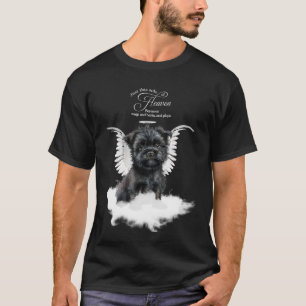 Persoonlijk Affenpinscher-hondengedenkteken T-shirt