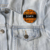 Persoonlijk Afrikaans stam patroon Ronde Button 5,7 Cm (In situ)