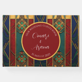 Persoonlijk Afrikaans trouwgastenboek Gastenboek