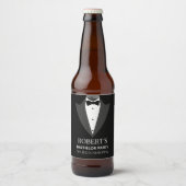 Persoonlijk Afscheid van de Vrijgezel Feest Bier Etiket (Voorkant)