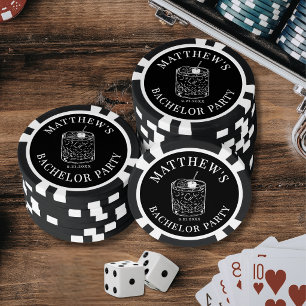 Persoonlijk Afscheid van de Vrijgezel Feest Poker Chips
