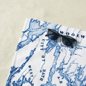 Persoonlijk afscheid weekend in Boothbay Maine voo Strandlaken (In situ)