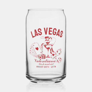 Persoonlijk Afscheidingsfeestje in Las Vegas Blikvorm Glas