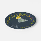 Persoonlijk Afscheidsfeest voor de Bruid  Papieren Bordje (Gekanteld)