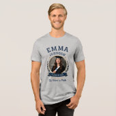 Persoonlijk afstudeerfoto T-shirt | (Voorkant volledig)