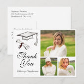 Persoonlijk Afstuderen - Hartelijk dank - Kaart 3  (Voorkant / Achterkant)