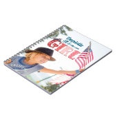 Persoonlijk All American Girl schrift Notitieboek (Linkerzijde)