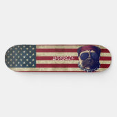 Persoonlijk Amerikaans Ik hou van Pugs Skateboard (Horizontaal)