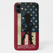 Persoonlijk Amerikaans piraat Girl Case-Mate iPhone Case (Achterkant)