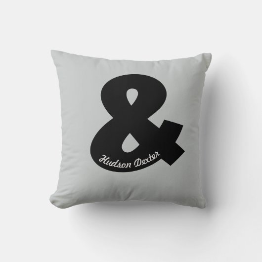 Persoonlijk Ampersand Kussen (Voorkant)