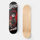 Persoonlijk Anime Emo Graffiti Stedelijke Skateboa Skateboard (Voorkant)