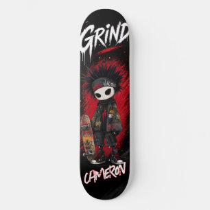 Persoonlijk Anime Emo Graffiti Stedelijke Skateboa Skateboard