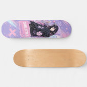 Persoonlijk Anime Pastel en Roze Skateboard (Horizontaal)