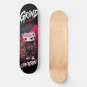 Persoonlijk Anime Punk Graffiti Stedelijk Skateboa Skateboard (Voorkant)