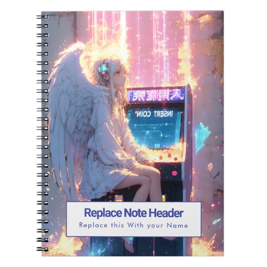 Persoonlijk Anime Thema Notitieboek (Voorkant)