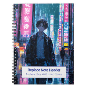 Persoonlijk Anime Thema Notitieboek