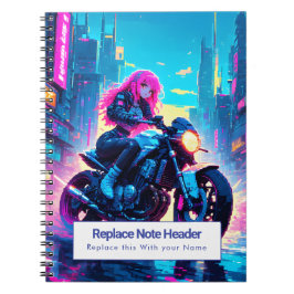 Persoonlijk Anime Thema Notitieboek