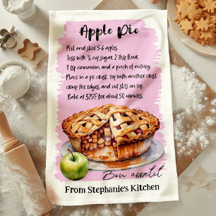 Persoonlijk Appeltaart Recept Theedoek