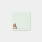 Persoonlijk aquarelboek stapel notitieboek post-it® notes (Voorkant)