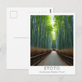 Persoonlijk Arashiyama Bamboebos Briefkaart (Voorkant / Achterkant)