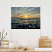 Persoonlijk archief: Sunset in Portugal Poster Pap (Keuken)