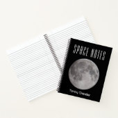 Persoonlijk Astronomisch Notitieboek met Ruimtema (Binnen)