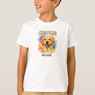 Persoonlijk Australian Shepherd Watercolor T-shirt