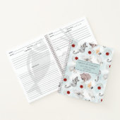 Persoonlijk Australisch Dieren Receptenboek Cute Notitieboek (Binnen)