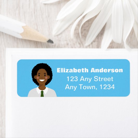 Persoonlijk Avatar-etiket Etiket (Insitu)