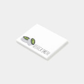 Persoonlijk Avocado Sushi Roll Japans voedsel Post-it® Notes (Schuin)