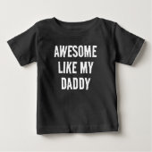 Persoonlijk AWESOME ZOALS MIJN PAPA (Voorkant)