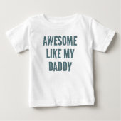 Persoonlijk AWESOME ZOALS MIJN PAPA (Voorkant)