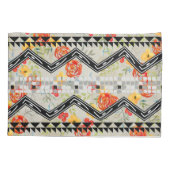 Persoonlijk Aztec Floral Red en Oranje Patroon Kussensloop (Achterkant)
