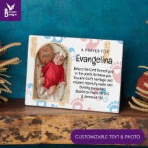 Persoonlijk Baby Christelijk Gebeds Geschenk