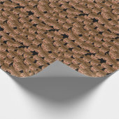 Persoonlijk Baby Gezichtsveld Afbeelding Foto Birt Cadeaupapier (Hoek)