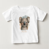 Persoonlijk Baby Koala T-shirt (Voorkant)