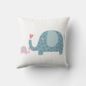 Persoonlijk baby monogram kussen (Achterkant)