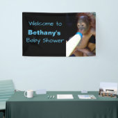 Persoonlijk Baby shower bevestigen Spandoek (Beurs)
