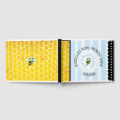 Persoonlijk Baby shower van Honeybee Bumblebee Gastenboek (Volledig)