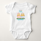 Persoonlijk baby T-shirt (Voorkant)