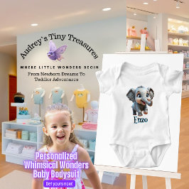 Persoonlijk Baby T-shirt met Fantasievolle Wondere