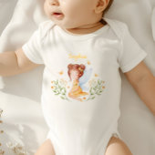 Persoonlijk babymeisje fee bodysuit