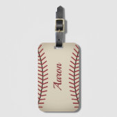  persoonlijk Bagagelabel voor Baseball Gift (Voorkant (verticaal))