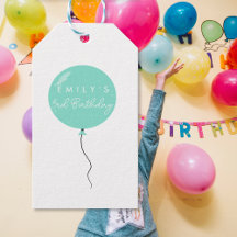 Persoonlijk ballonfeest verjaardag doopsel
