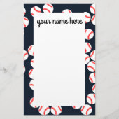 Persoonlijk balsspeelpapier briefpapier (Voorkant)