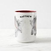 Persoonlijk Baseball Collectible Mok (Midden)